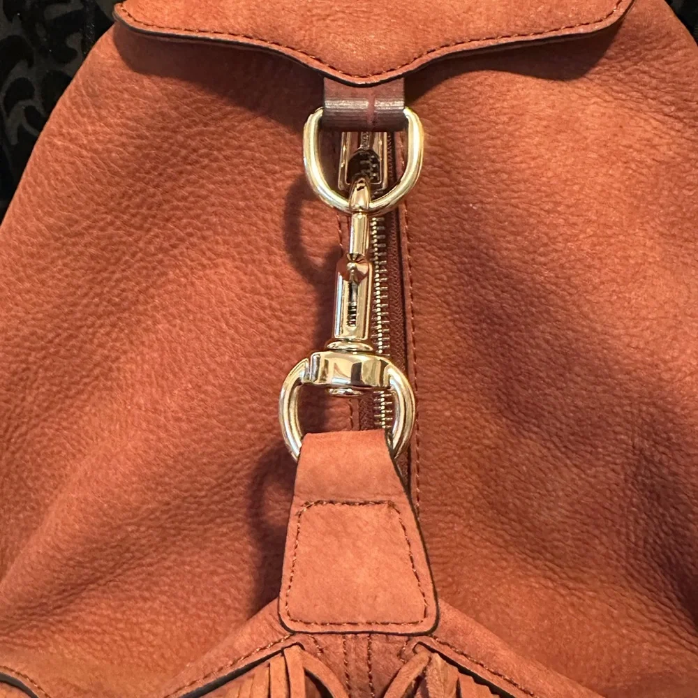 Rebecca Minkoff Convertible Julian Backpack with Fringe - Picture 10 of 11